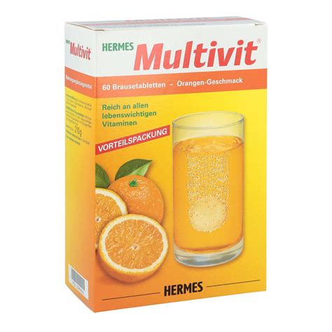 hermes multivit|Hermes Multivit Effervescent Tablets Orange 60 pcs.